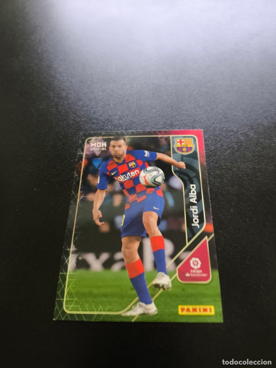 Fu&szlig;ball-Sticker: 63 Jordi Alba BARCELONA PANINI LIGA MEGACRACKS MGK 2020 2021 20 21 NO ESTE ADRENALYN