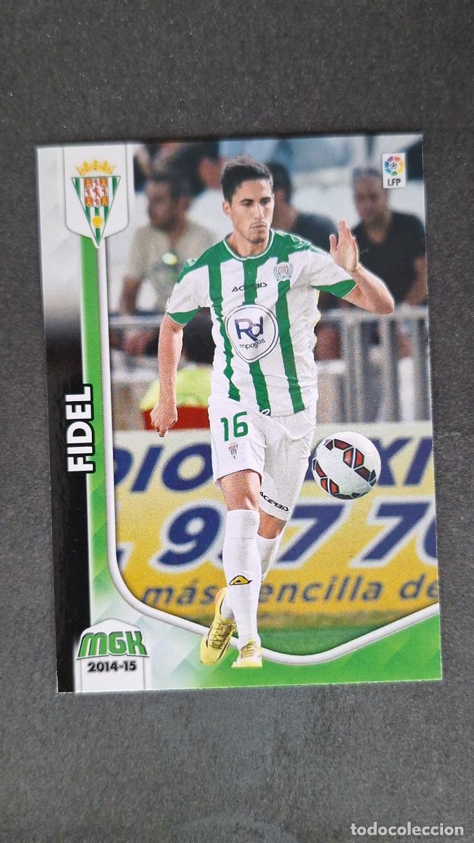 Cromos de Futebol: L1 FIDEL CORDOBA C. F. NUEVA FICHA 105 BIS PANINI MEGACRACKS 2014 2015 14 15