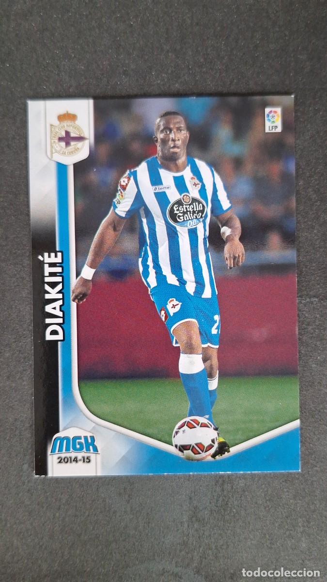 Cartes &agrave; collectionner de Football: L1 DIAKITE DEPORTIVO DE LA CORU&Ntilde;A NUEVA FICHA 116 BIS PANINI MEGACRACKS 2014 2015 14 15