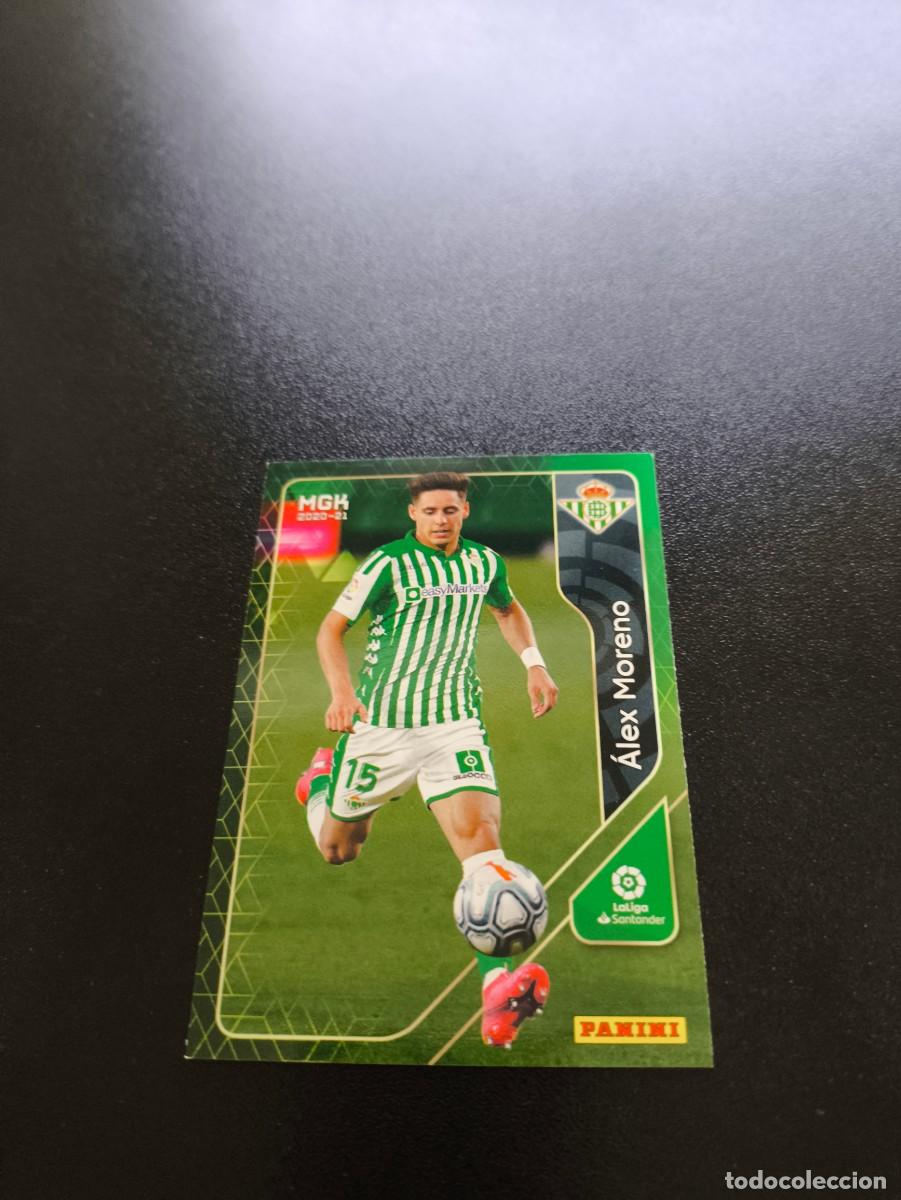 Cartes &agrave; collectionner de Football: 80 Alex Moreno REAL BETIS PANINI LIGA MEGACRACKS MGK 2020 2021 20 21 NO ESTE ADRENALYN