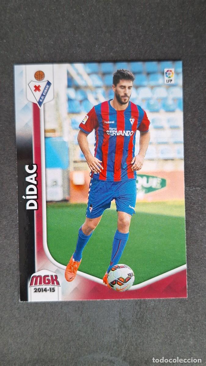 Cartes &agrave; collectionner de Football: L1 DIDAC S. D. EIBAR NUEVA FICHA 134 BIS PANINI MEGACRACKS 2014 2015 14 15