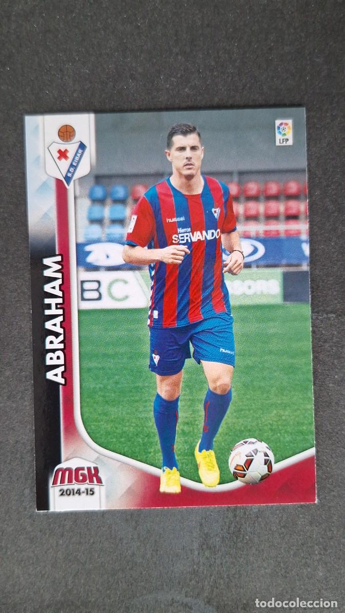 Cartes &agrave; collectionner de Football: L1 ABRAHAM S. D. EIBAR NUEVA FICHA 135 BIS PANINI MEGACRACKS 2014 2015 14 15