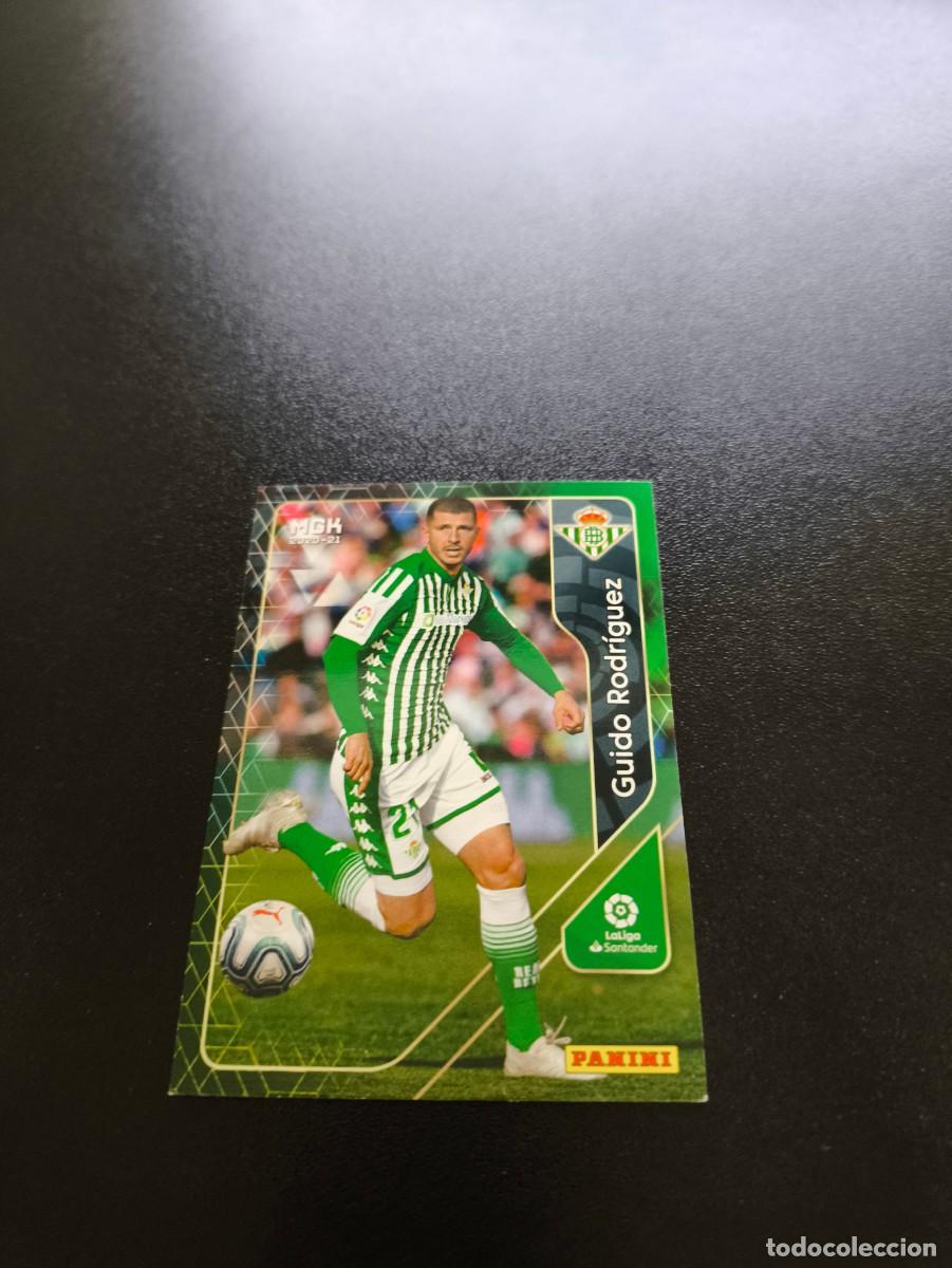 Cartes &agrave; collectionner de Football: 84 Guido Rodr&iacute;guez REAL BETIS PANINI LIGA MEGACRACKS MGK 2020 2021 20 21 NO ESTE ADRENALYN