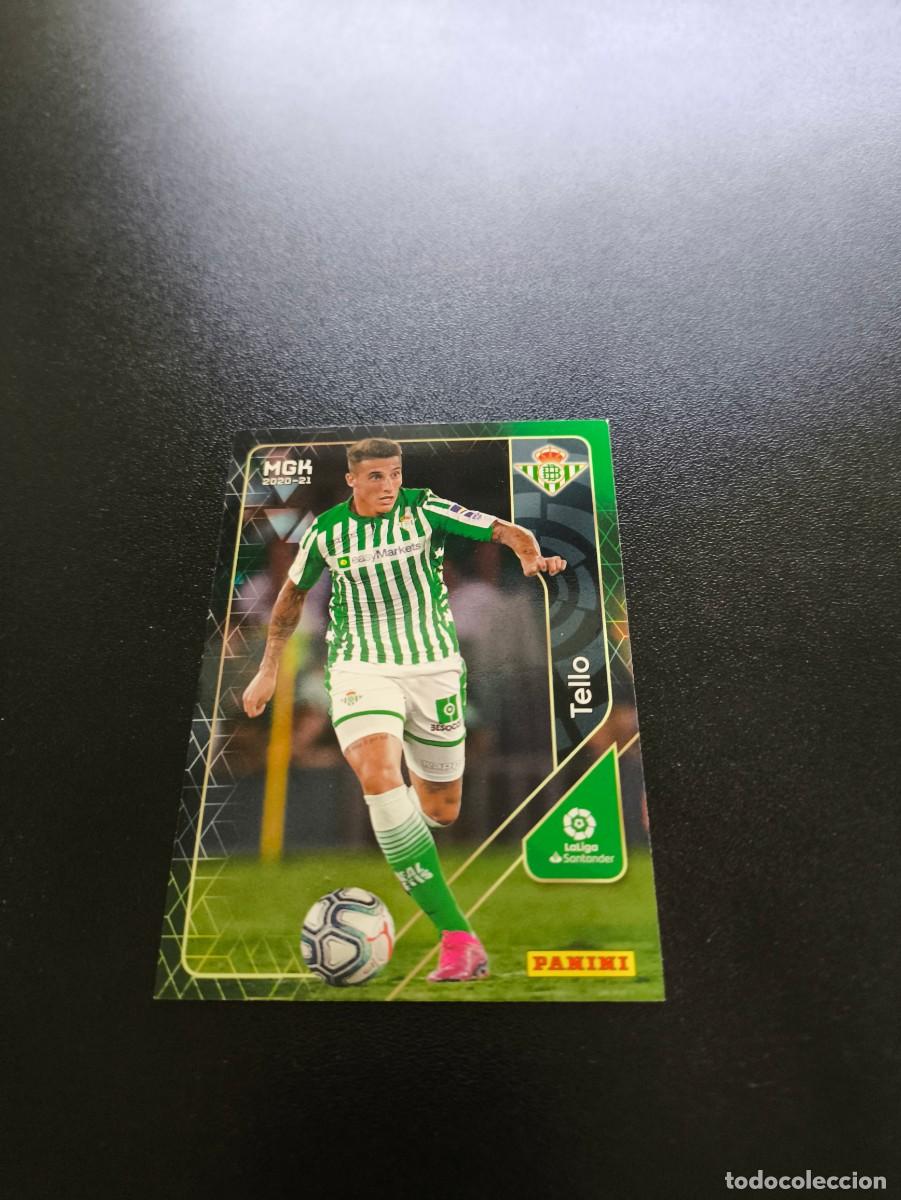 Cartes &agrave; collectionner de Football: 88 Cristian Tello REAL BETIS PANINI LIGA MEGACRACKS MGK 2020 2021 20 21 NO ESTE ADRENALYN