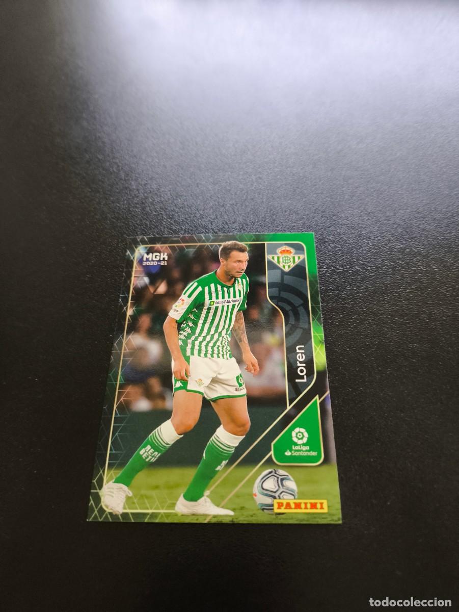 Cartes &agrave; collectionner de Football: 89 Loren REAL BETIS PANINI LIGA MEGACRACKS MGK 2020 2021 20 21 NO ESTE ADRENALYN