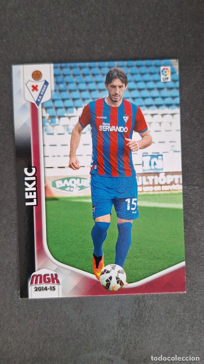Cartes &agrave; collectionner de Football: L1 LEKIC S. D. EIBAR NUEVA FICHA 144 BIS PANINI MEGACRACKS 2014 2015 14 15