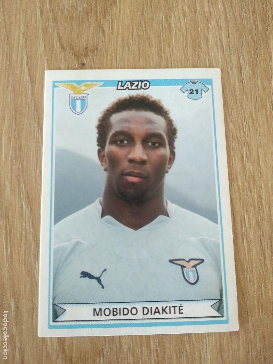 Cartes &agrave; collectionner de Football: 277 MOBIDO DIAKITE LAZIO CROMO FUTBOL PANINI LIGA ITALIA 2010-2011 CALCIATORI 10-11