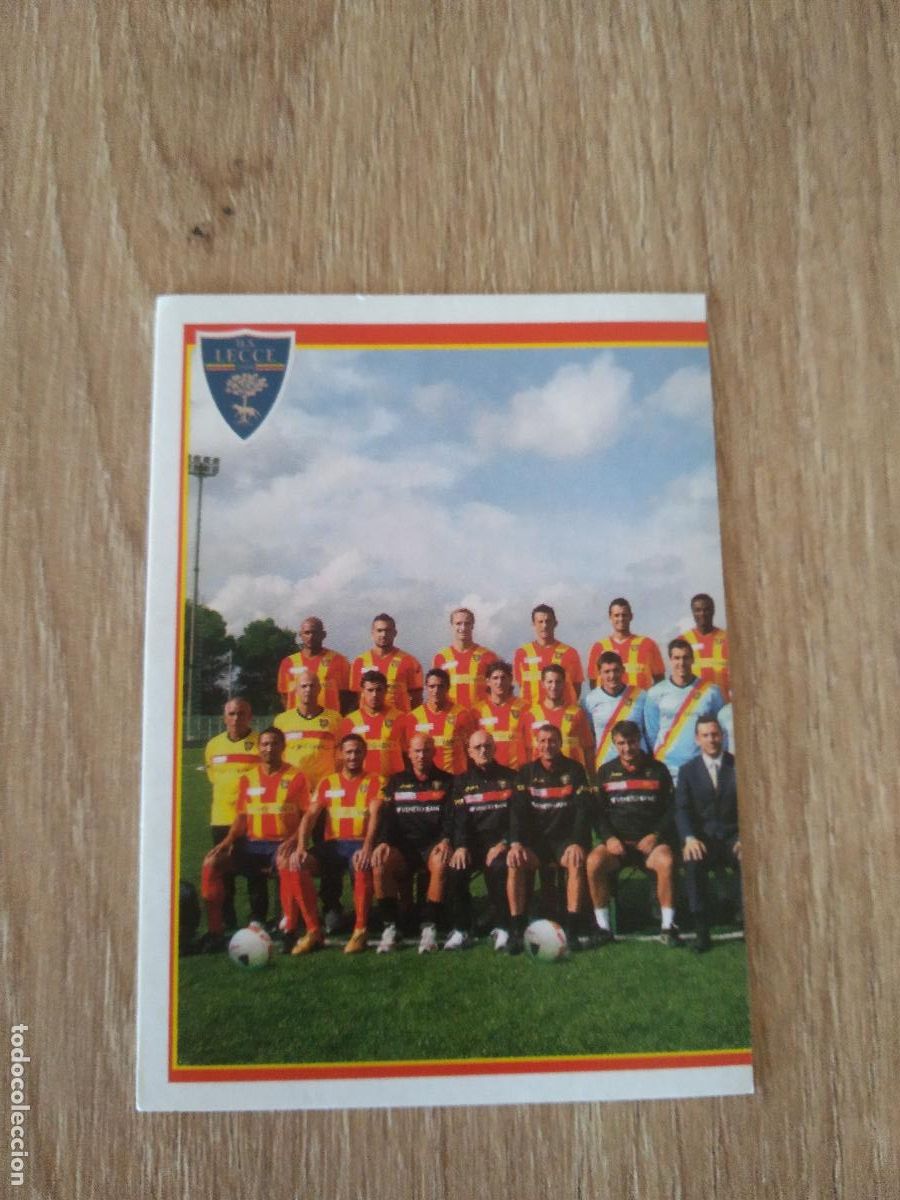 Cartes &agrave; collectionner de Football: 290 EQUIPO PLANTILLA LECCE CROMO FUTBOL PANINI LIGA ITALIA 2010-2011 CALCIATORI 10-11