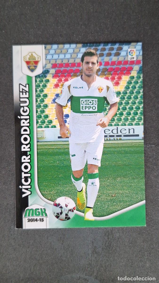 Cartes &agrave; collectionner de Football: L1 VICTOR RODRIGUEZ ELCHE C. F. NUEVA FICHA 156 BIS PANINI MEGACRACKS 2014 2015 14 15