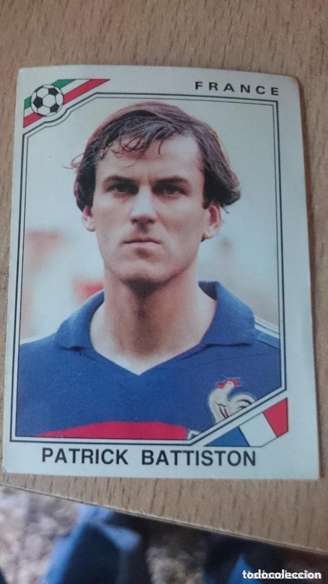 Cartes &agrave; collectionner de Football: MUNDIAL MEXICO 86 - SELECCION FRANCIA - -- PATRIC BATTISTON