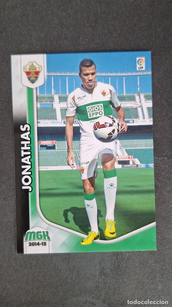 Fu&szlig;ball-Sticker: L1 JONATHAS ELCHE C. F. NUEVA FICHA 162 BIS PANINI MEGACRACKS 2014 2015 14 15