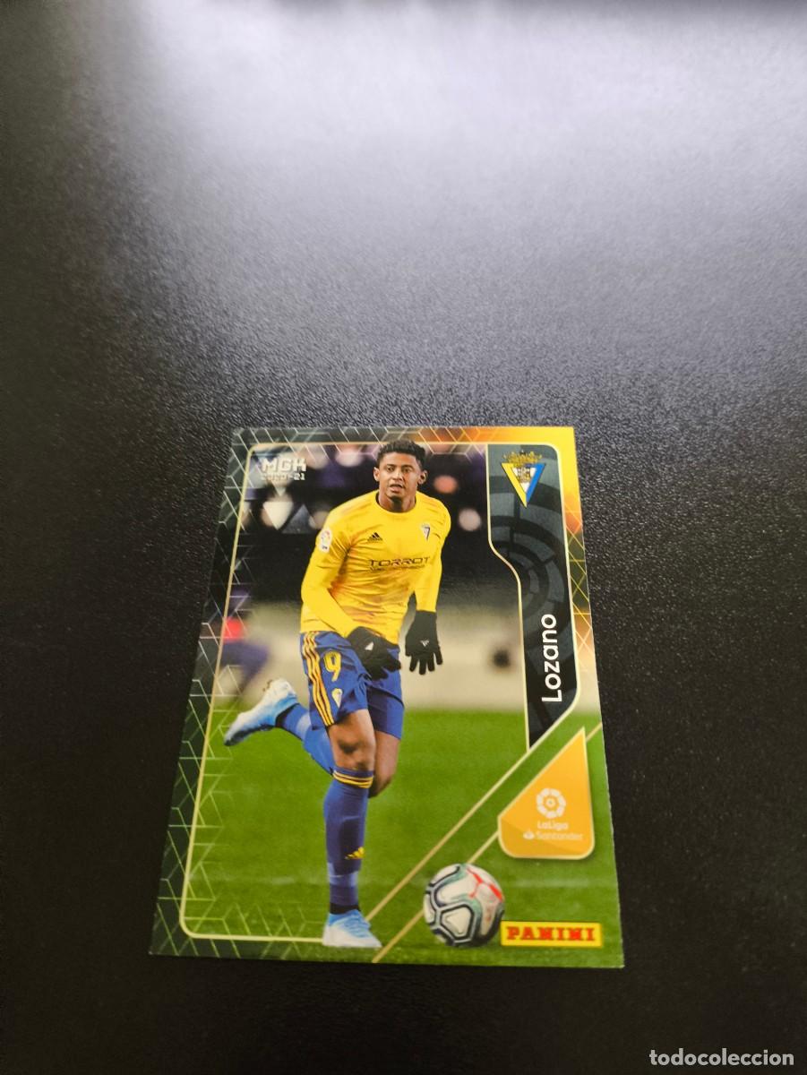 Fu&szlig;ball-Sticker: 108 Lozano CADIZ PANINI LIGA MEGACRACKS MGK 2020 2021 20 21 NO ESTE ADRENALYN