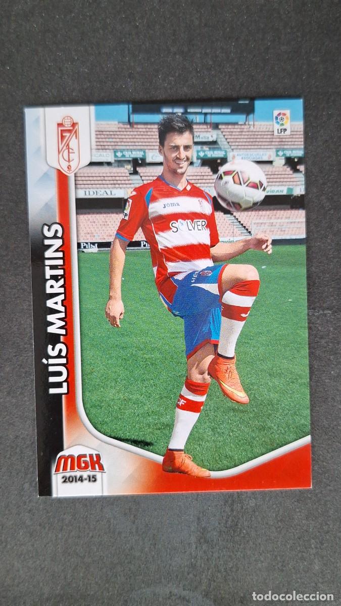 Cromos de Futebol: L1 LUIS MARTINS GRANADA C. F. NUEVA FICHA 206 BIS PANINI MEGACRACKS 2014 2015 14 15