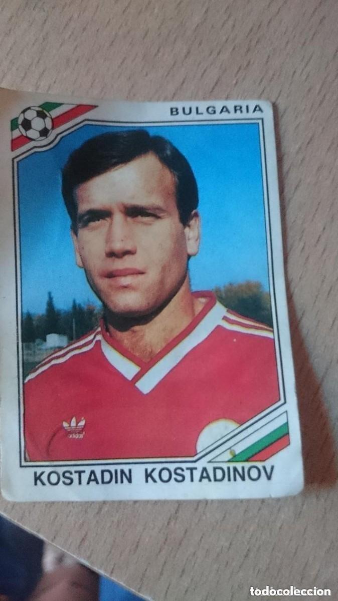 Cromos de Futebol: MUNDIAL MEXICO 86 - SELECCION BULGARIA - KOSTADIN KOSTADINOV