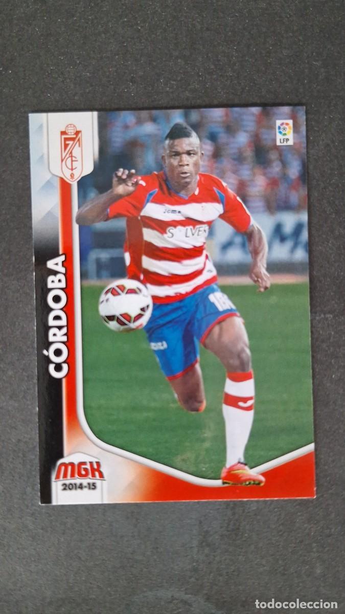 Cromos de Futebol: L1 CORDOBA GRANADA C. F. NUEVA FICHA 216 BIS PANINI MEGACRACKS 2014 2015 14 15