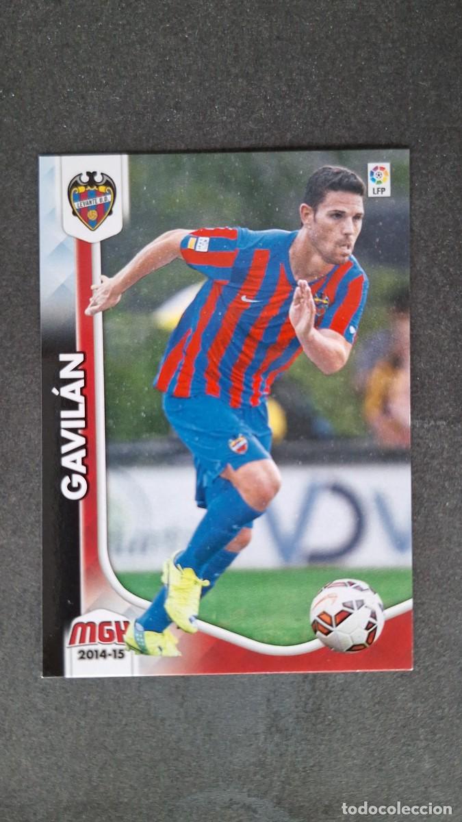 Cromos de f&uacute;tbol: L1 GAVILAN LEVANTE U. D. NUEVA FICHA 230 BIS PANINI MEGACRACKS 2014 2015 14 15