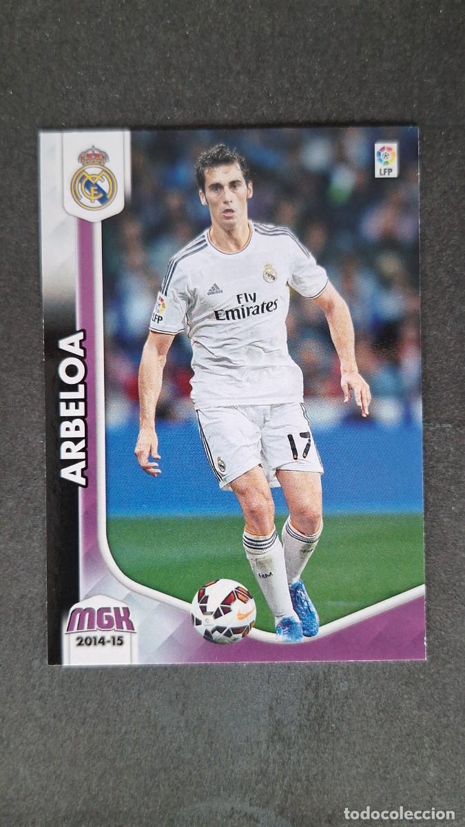 Cromos de f&uacute;tbol: L1 ARBELOA REAL MADRID NUEVA FICHA 238 BIS PANINI MEGACRACKS 2014 2015 14 15