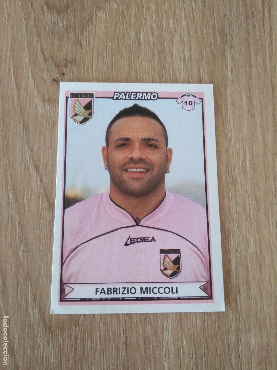 Cromos de f&uacute;tbol: 381 FABRIZIO MICCOLI PALERMO CROMO FUTBOL PANINI LIGA ITALIA 2010-2011 CALCIATORI 10-11
