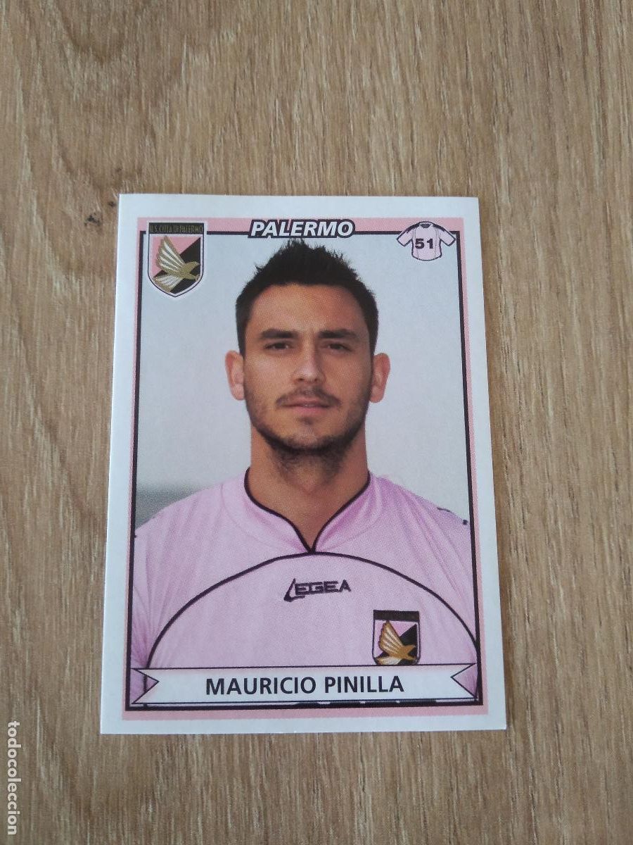 Cromos de f&uacute;tbol: 384 MAURICIO PINILLA PALERMO CROMO FUTBOL PANINI LIGA ITALIA 2010-2011 CALCIATORI 10-11