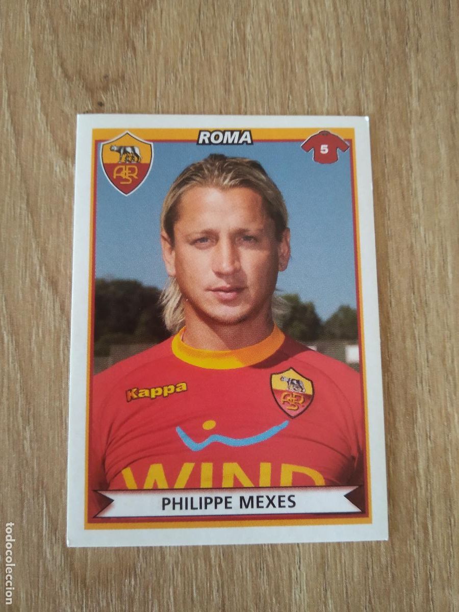 Cromos de f&uacute;tbol: 416 PHILIPPE MEXES ROMA CROMO FUTBOL PANINI LIGA ITALIA 2010-2011 CALCIATORI 10-11