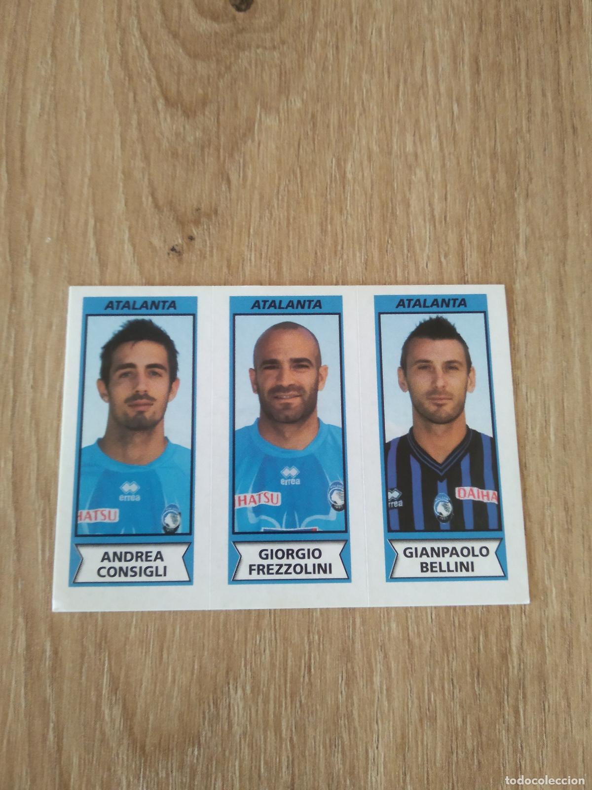 Cromos de f&uacute;tbol: 498 CONSIGLI FRESSOLINI BELLINI ATALANTA CROMO FUTBOL PANINI LIGA ITALIA 2010-2011 CALCIATORI 10-11