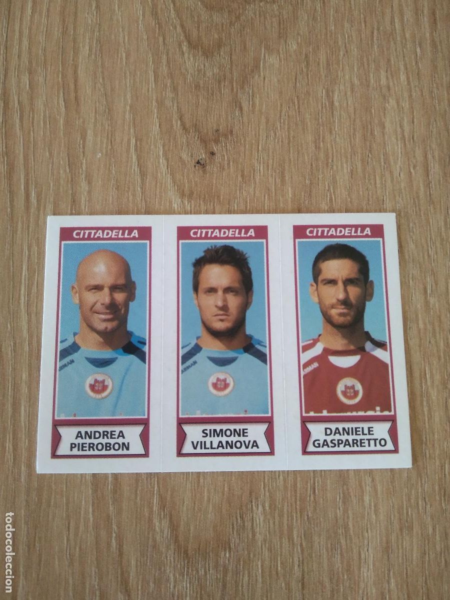 Cromos de f&uacute;tbol: 505 PIEROBON VILLANOVA GASPARETTO CROMO FUTBOL PANINI LIGA ITALIA 2010-2011 CALCIATORI 10-11