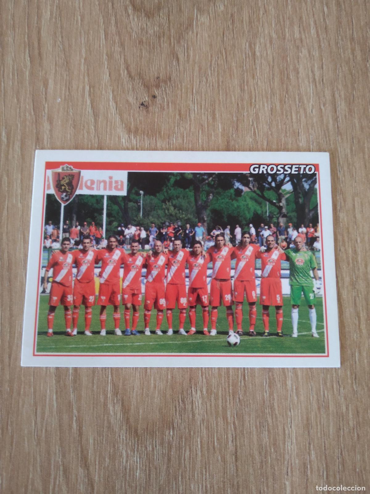 Cromos de f&uacute;tbol: 534 EQUIPO PLANTILLA GROSSETO CROMO FUTBOL PANINI LIGA ITALIA 2010-2011 CALCIATORI 10-11