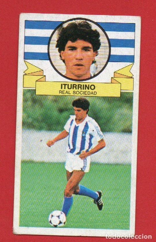 Cromos de f&uacute;tbol: ESTE 85 86 ITURRINO DE LA REAL SOCIEDAD SIN PEGAR ESTE 1985 1986