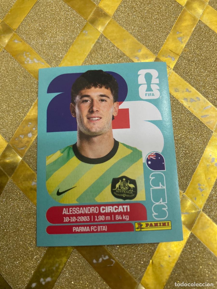 Cromos de f&uacute;tbol: CROMO DE F&Uacute;TBOL NUMERO AUS 5 ALESSANDRO CIRCATI AUSTRALIA MUNDIAL 2026 MEXICO-EEUU-CANADA PANINI !