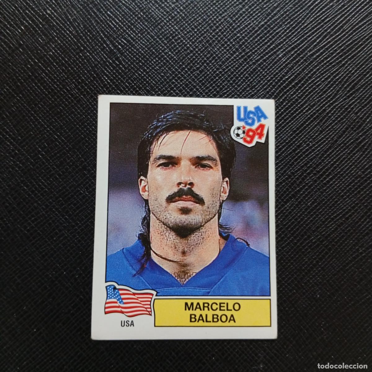 Cromos de f&uacute;tbol: 17 MARCELO BALBOA USA PANINI MUNDIAL USA 94 CROMO FUTBOL 94 - SIN PEGAR - A57 PG10