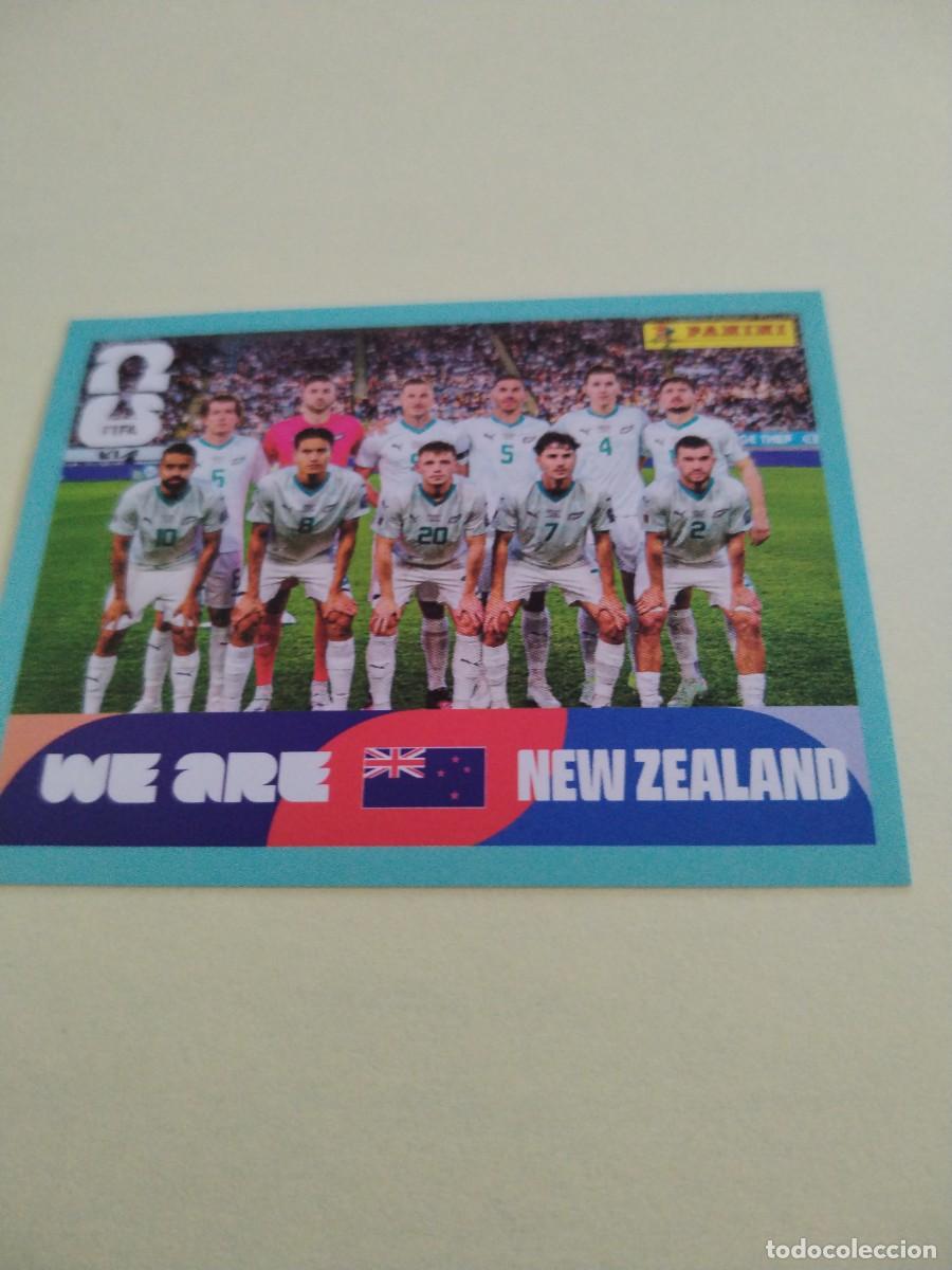 Cromos de f&uacute;tbol: CROMO MUNDIAL 2026 - NUEVA ZELANDA NZL 13