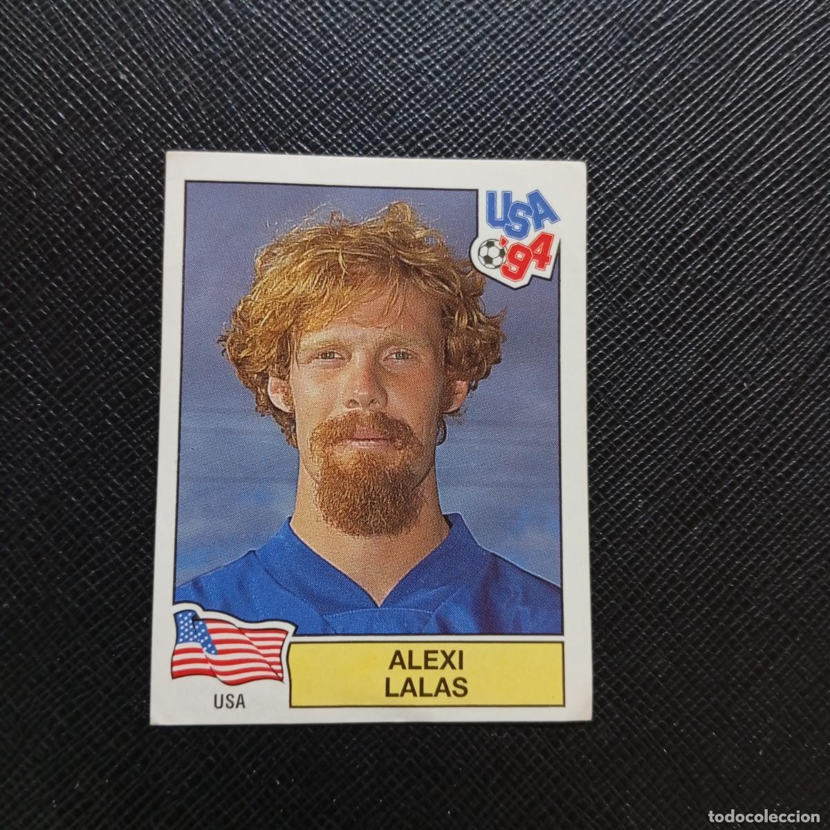 Cromos de f&uacute;tbol: 21 ALEXI LALAS USA PANINI MUNDIAL USA 94 CROMO FUTBOL 94 - SIN PEGAR - A57 PG10