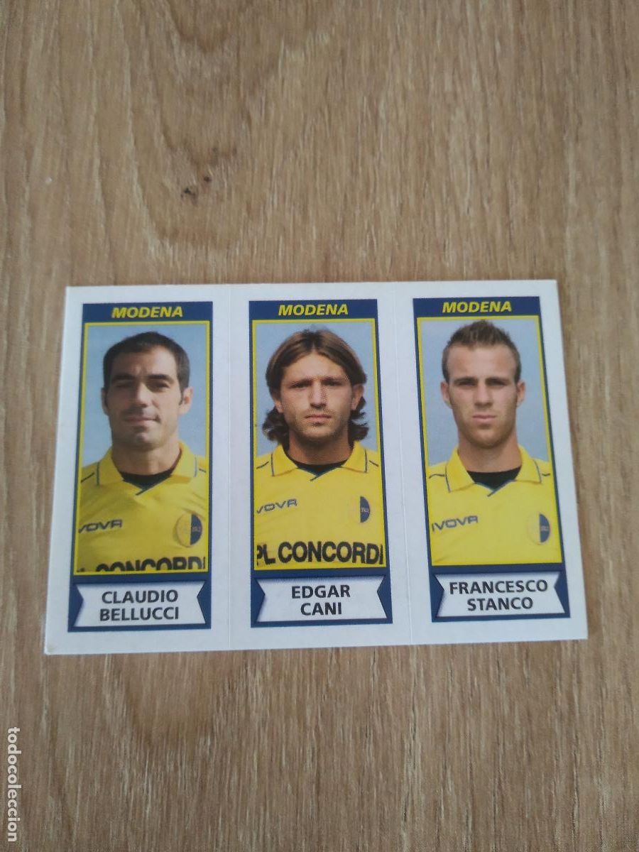 Cromos de f&uacute;tbol: 555 BELLUCCI EDGAR CANI STANCO MODENA CROMO FUTBOL PANINI LIGA ITALIA 2010-2011 CALCIATORI 10-11
