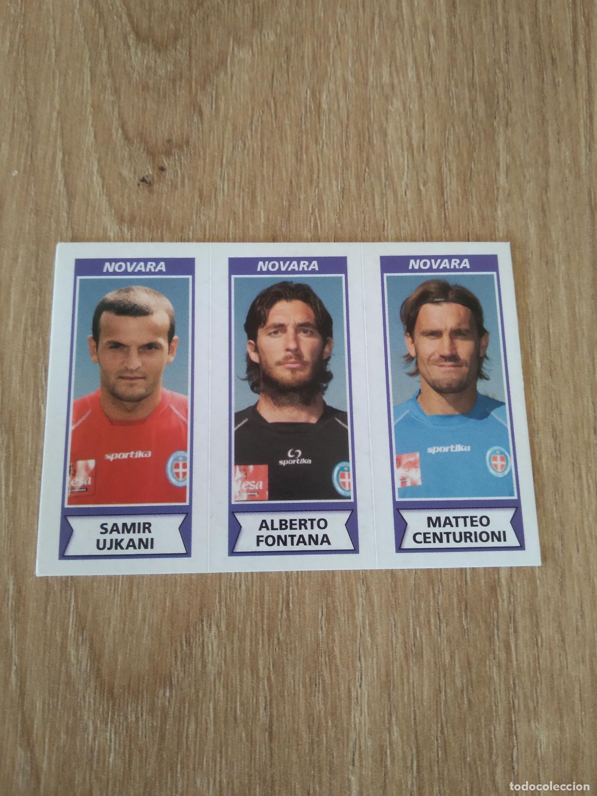 Fu&szlig;ball-Sticker: 558 UJKANI FONTANA CENTURIONI NOVARA CROMO FUTBOL PANINI LIGA ITALIA 2010-2011 CALCIATORI 10-11