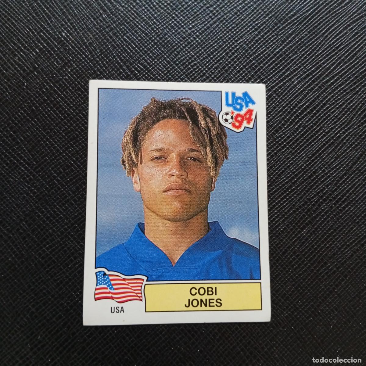 Fu&szlig;ball-Sticker: 28 COBI JONES USA PANINI MUNDIAL USA 94 CROMO FUTBOL 94 - SIN PEGAR - A57 PG19