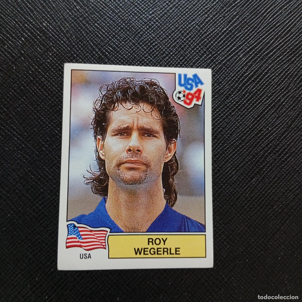 Fu&szlig;ball-Sticker: 31 ROY WEGERLE USA PANINI MUNDIAL USA 94 CROMO FUTBOL 94 - SIN PEGAR - A57 PG37