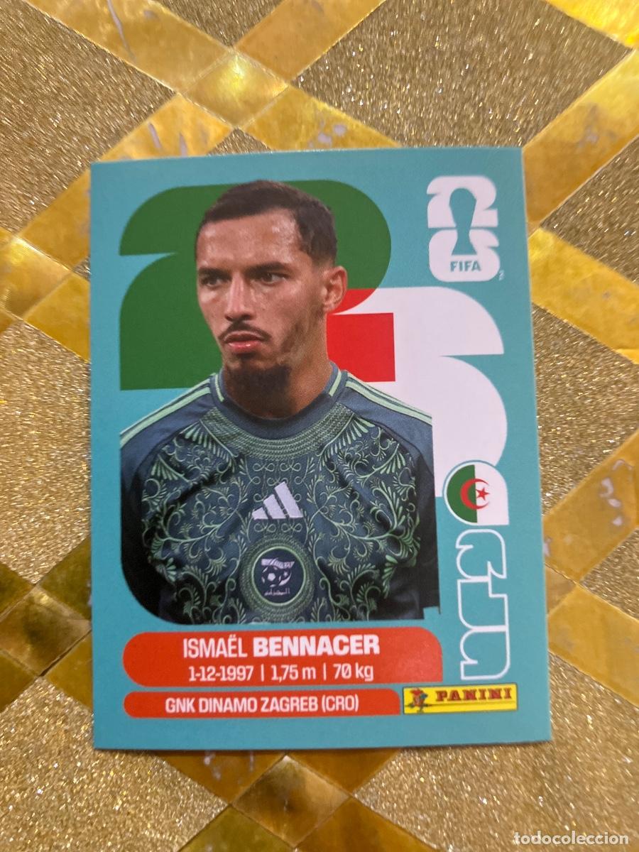 Fu&szlig;ball-Sticker: CROMO DE F&Uacute;TBOL NUMERO ALG 8 ISMAEL BENNACER ARGELIA MUNDIAL 2026 MEXICO-EEUU-CANADA PANINI !