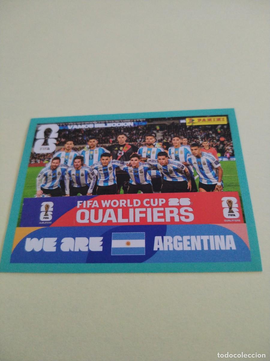 Fu&szlig;ball-Sticker: CROMO MUNDIAL 2026 - ARGENTINA ARG 13