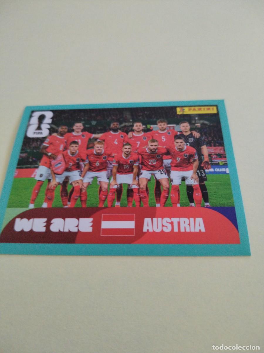 Fu&szlig;ball-Sticker: CROMO MUNDIAL 2026 - AUSTRIA AUT 13