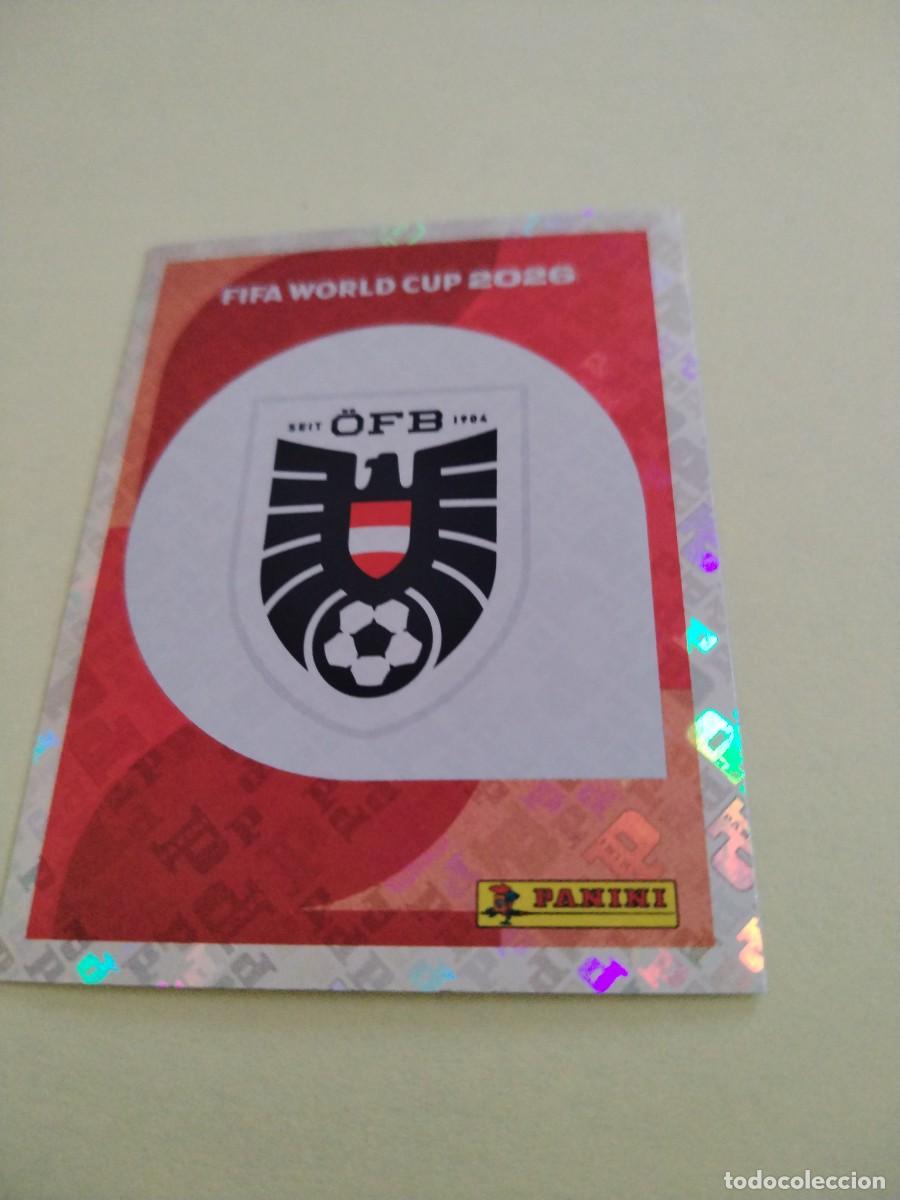 Fu&szlig;ball-Sticker: CROMO MUNDIAL 2026 - AUSTRIA AUT 1