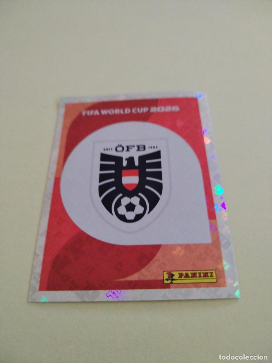 Fu&szlig;ball-Sticker: CROMO MUNDIAL 2026 - AUSTRIA AUT 1