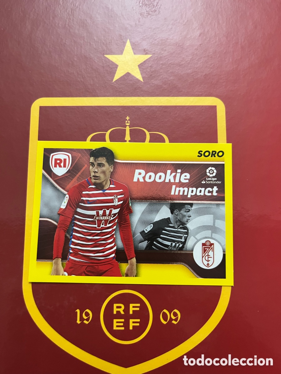 Cromos de f&uacute;tbol: SORO ROOKIE IMPACT LIGA ESTE EDICIONES ESTE 2021 2022 21 22