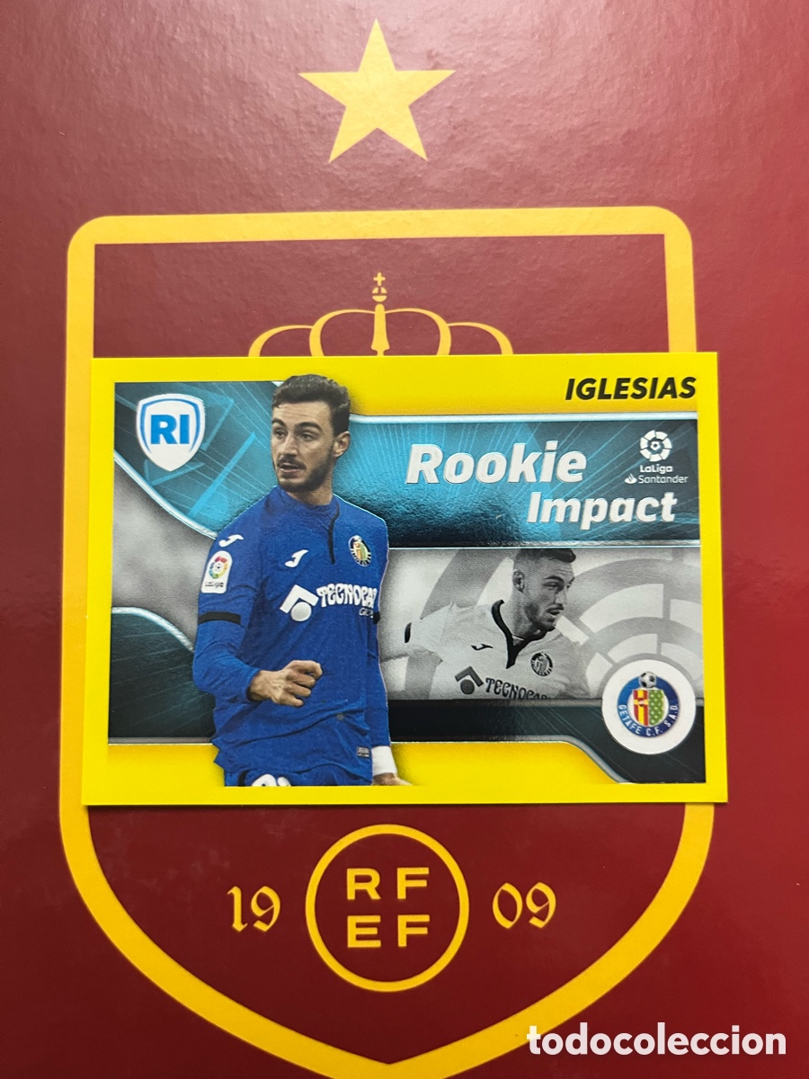 Cromos de f&uacute;tbol: IGLESIAS ROOKIE IMPACT LIGA ESTE EDICIONES ESTE 2021 2022 21 22 GETAFE