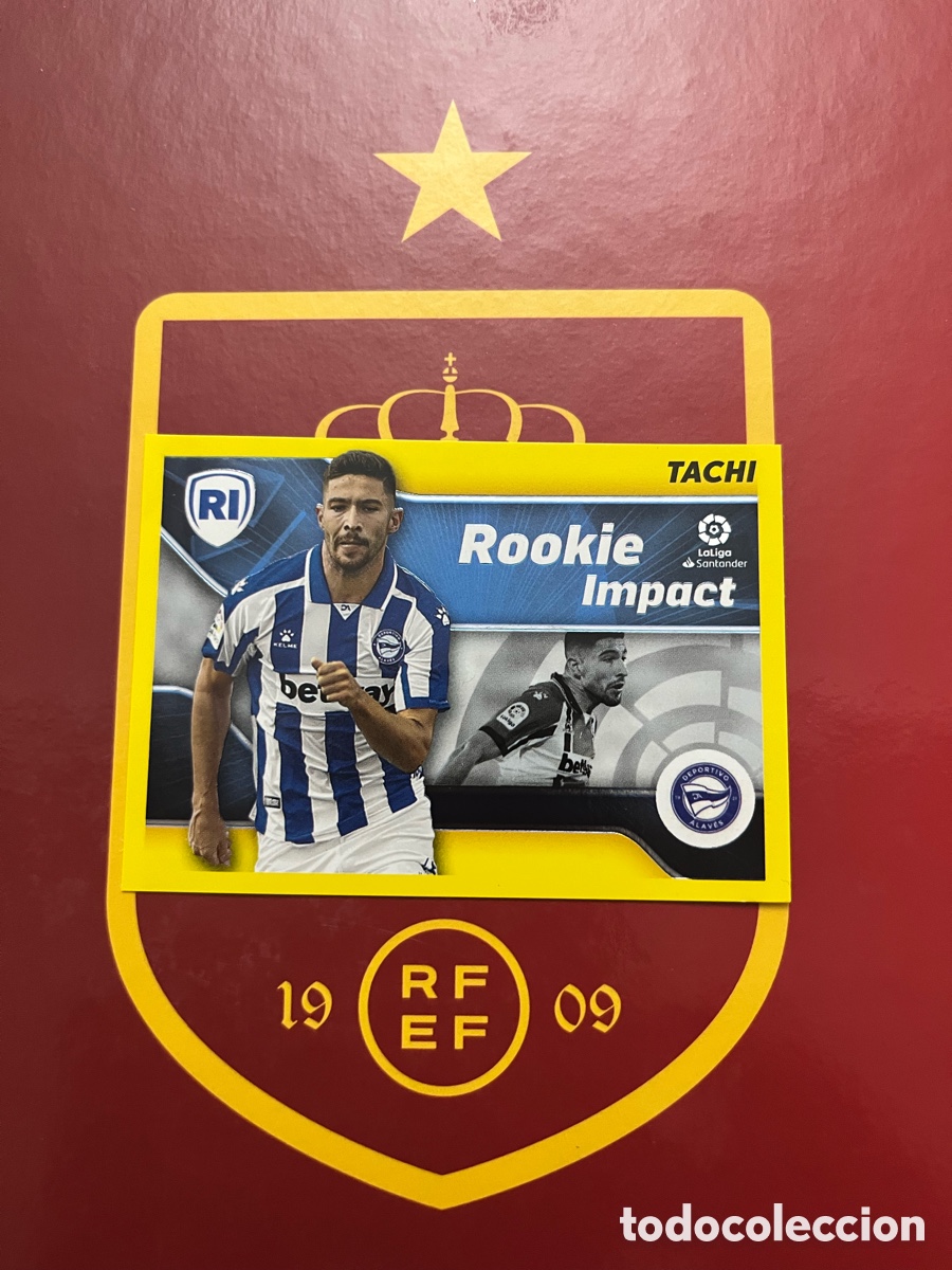 Cromos de f&uacute;tbol: TACHI ROOKIE IMPACT LIGA ESTE EDICIONES ESTE 2021 2022 21 22