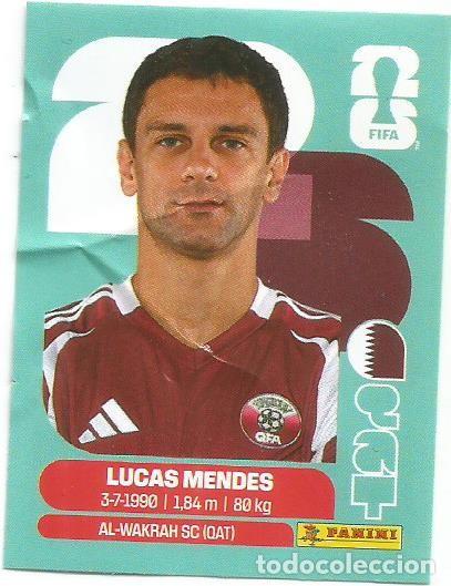Cromos de f&uacute;tbol: MUNDIAL FIFA CUP 2026 - PANINI - STICKER - CATAR - LUCAS MENDES - QAT 4