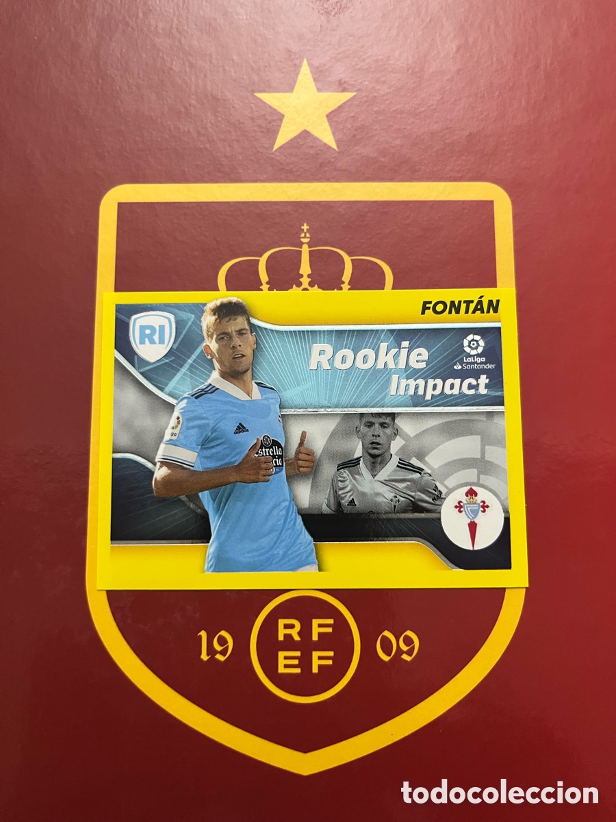 Cromos de f&uacute;tbol: FOT&Aacute;N ROOKIE IMPACT LIGA ESTE EDICIONES ESTE 2021 2022 21 22 CELTA DE VIGO