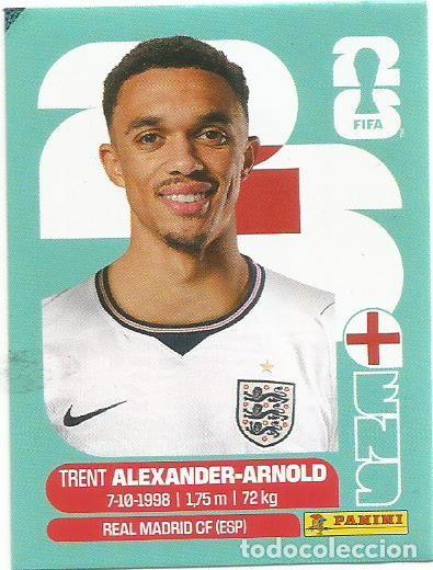 Cromos de f&uacute;tbol: MUNDIAL FIFA CUP 2026 - PANINI - STICKER - INGLATERRA - TRENT ALEXANDER-ARNOLD - ENG 6