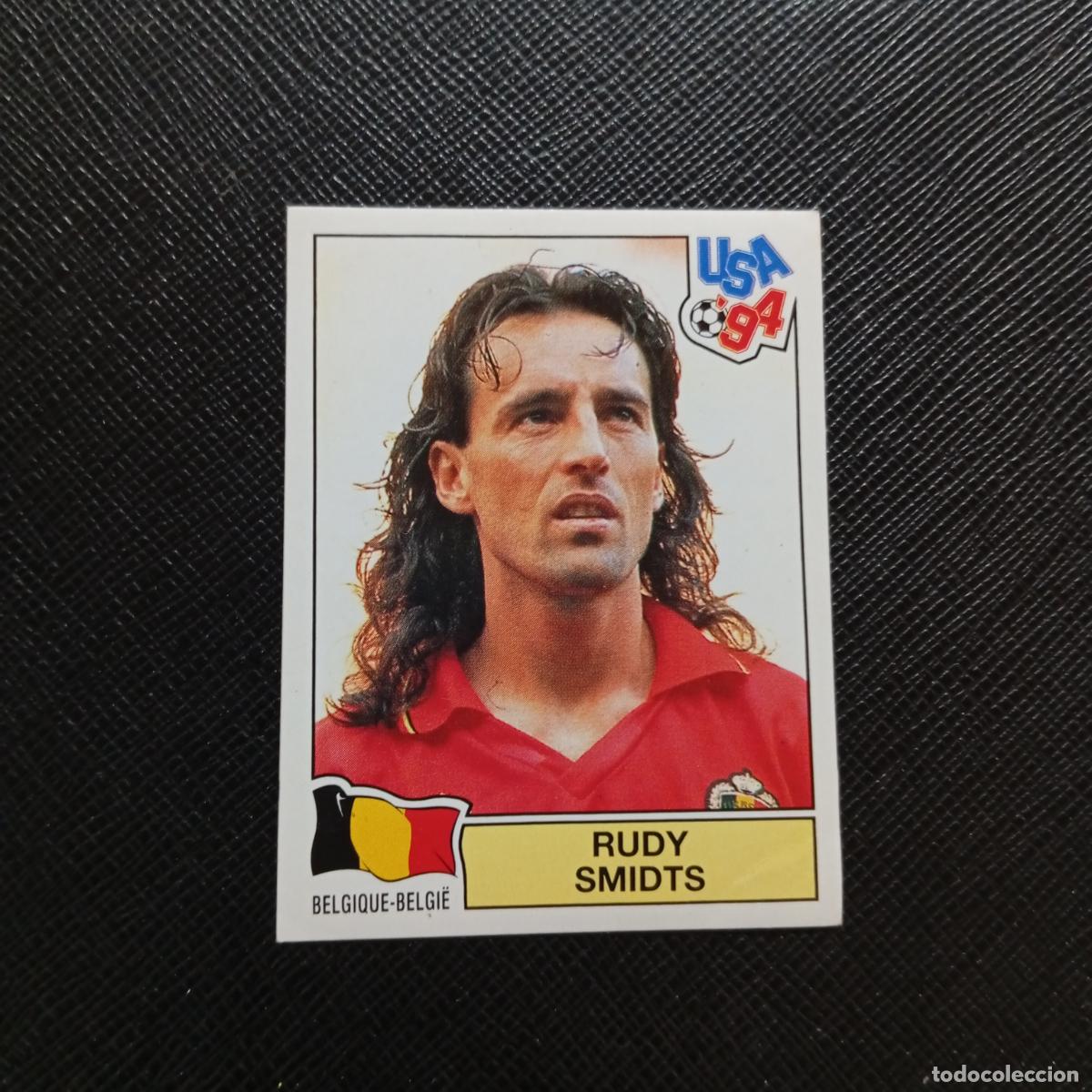 Cromos de f&uacute;tbol: 383 RUDY SMIDTS BELGICA PANINI MUNDIAL USA 94 CROMO FUTBOL 94 - SIN PEGAR - A57 PG64 B
