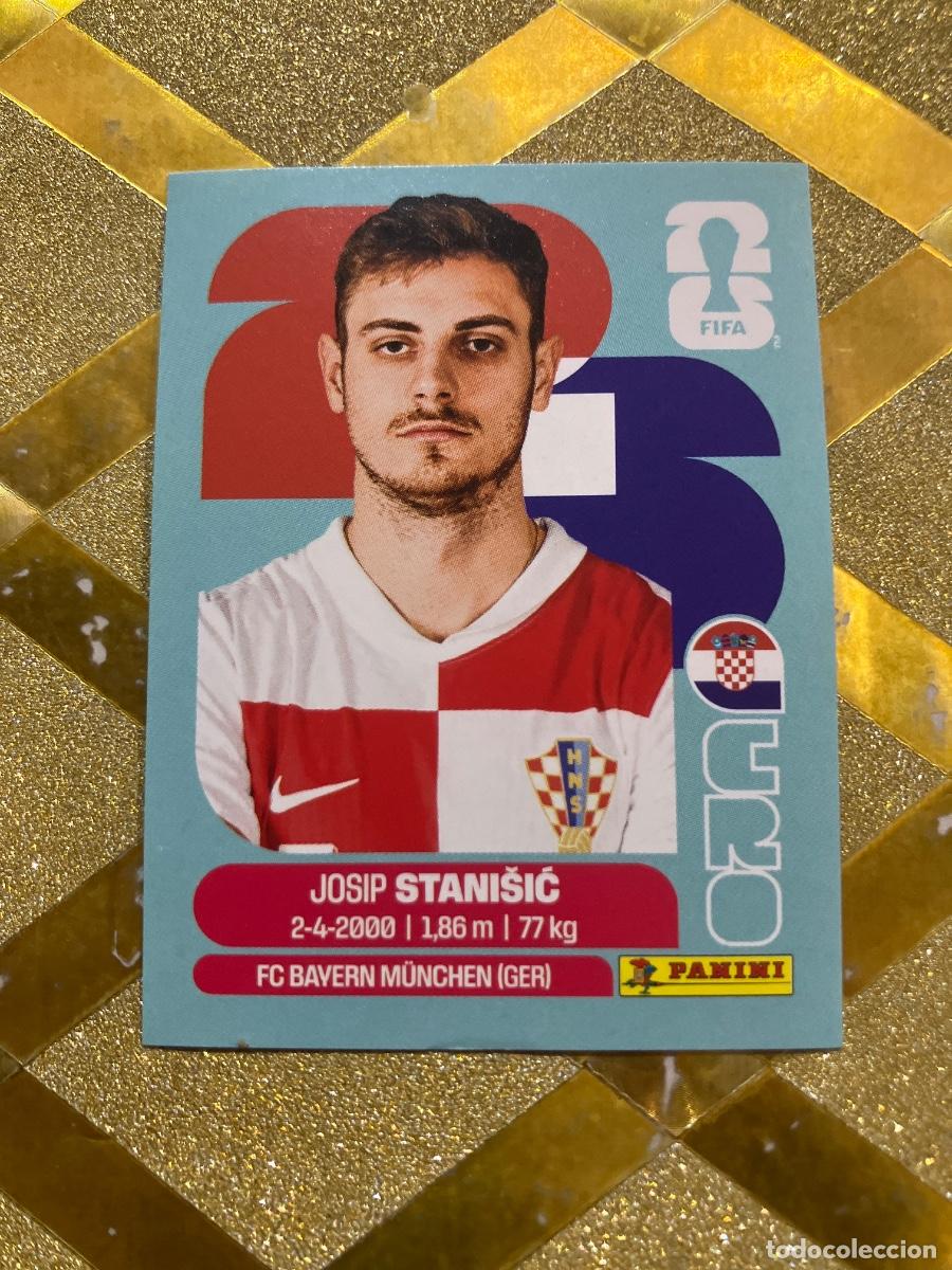 Cromos de f&uacute;tbol: CROMO DE F&Uacute;TBOL NUMERO CRO 5 JOSIP STANISIC CROACIA MUNDIAL 2026 MEXICO-EEUU-CANADA PANINI !