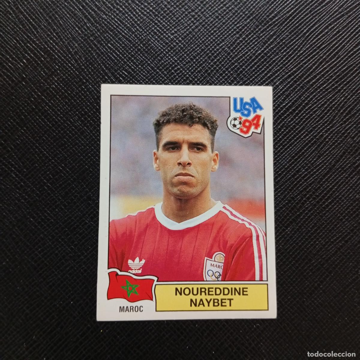 Cromos de f&uacute;tbol: 399 NAYBET MARRUECOS PANINI MUNDIAL USA 94 CROMO FUTBOL 94 - SIN PEGAR - A57 PG73
